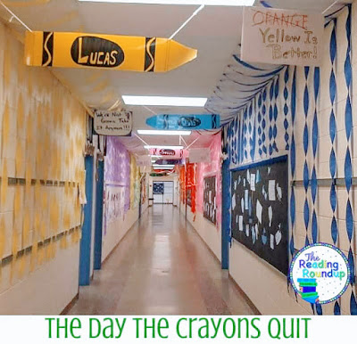 A variety of literacy bulletin board ideas featuring popular children's books such as: Charlie & the Chocolate Factory, The Rainbow Fish, Magic Treehouse, and more! A variety of literacy bulletin board ideas featuring popular children's books such as: Charlie & the Chocolate Factory, The Rainbow Fish, Magic Treehouse, and more!