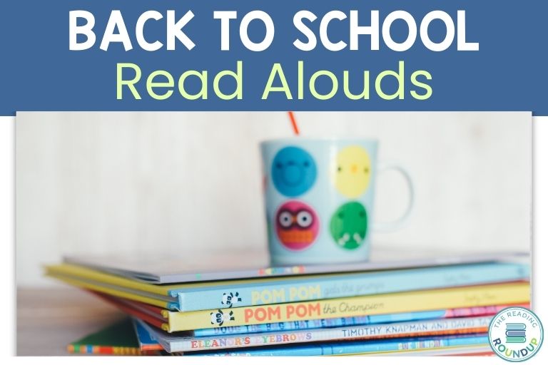 Rounding up a list of 10 children's books you must read at the beginning of the school year. Back to School read alouds title image