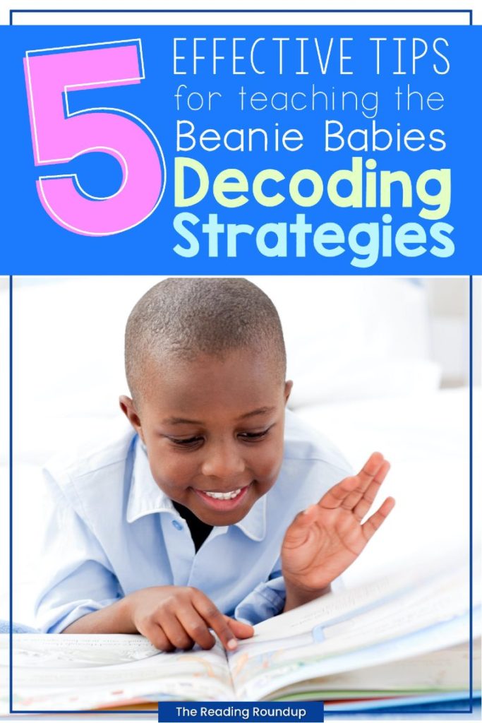 Tips for the Beanie Babies Reading Strategies 3