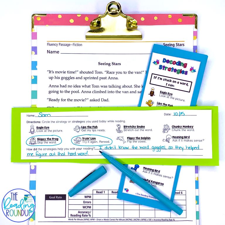 The Secret to Teaching Students How to Decode 13 Our daily exit ticket is having students discuss which strategies they used and how they helped them decode an unknown word. It is extremely important to have students explain how they applied the strategies and not just state the name.