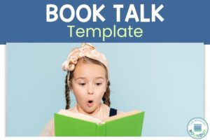 A Free Book Talk Template For More Engaged Readers! | The Reading Roundup