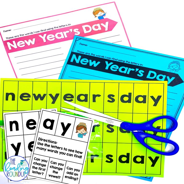 Making Words is a low prep activity that can be used all year! Students just need letter tiles and somewhere to record the words they find.