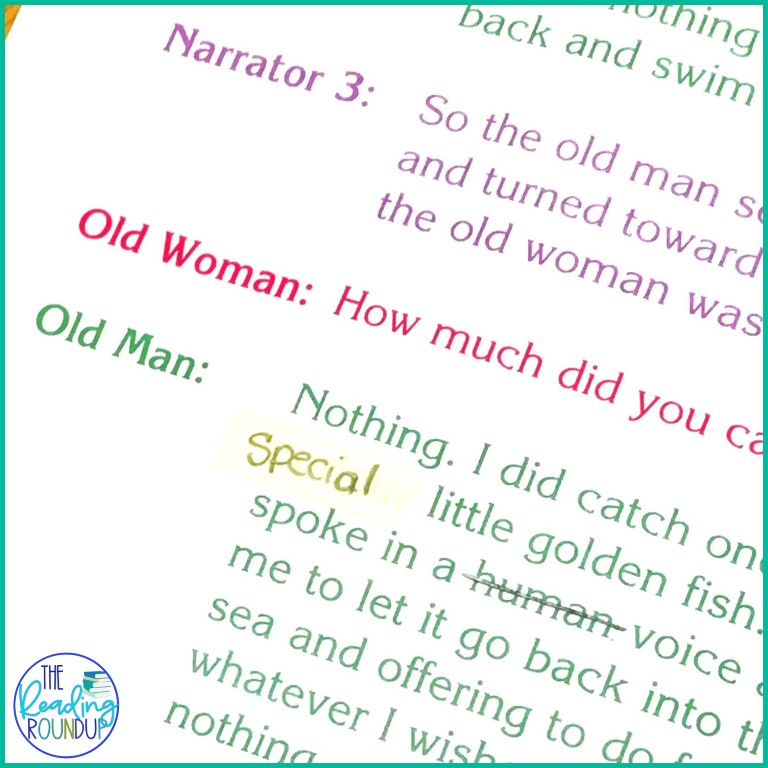 Students can use Readers Theater to use context clues to improve vocabulary.