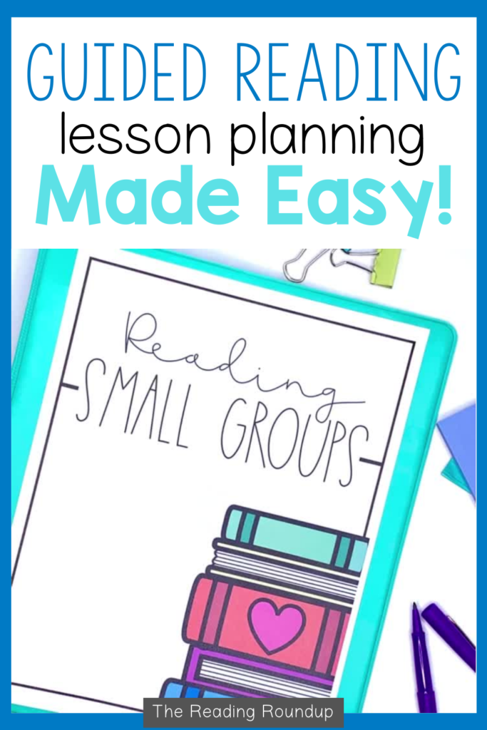 Guided Reading Lesson Plans Template 6