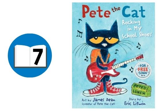 10 Back to School Books to Read 7 Pete the Cat: Rocking in My School Shoes by James Dean