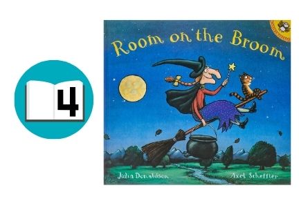 Halloween Books for Kids: Room on the Broom
