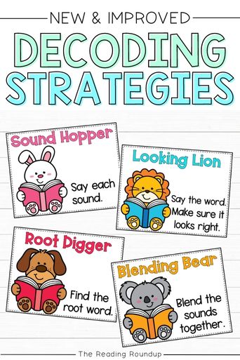 Science of Reading Decoding Strategies