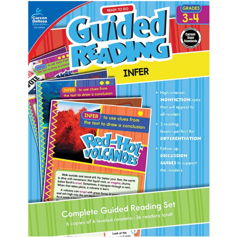 Guided Reading: Infer book by Carson Dellosa
