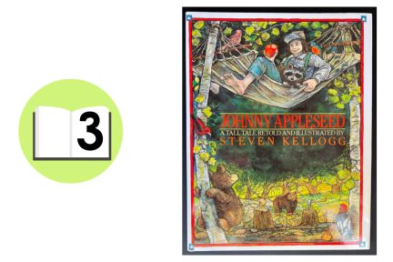10 Books About Apples That Will Definitely Enhance Your Lessons This Fall 4 Picture books about apples: Johnny Appleseed by Steven Kellogg