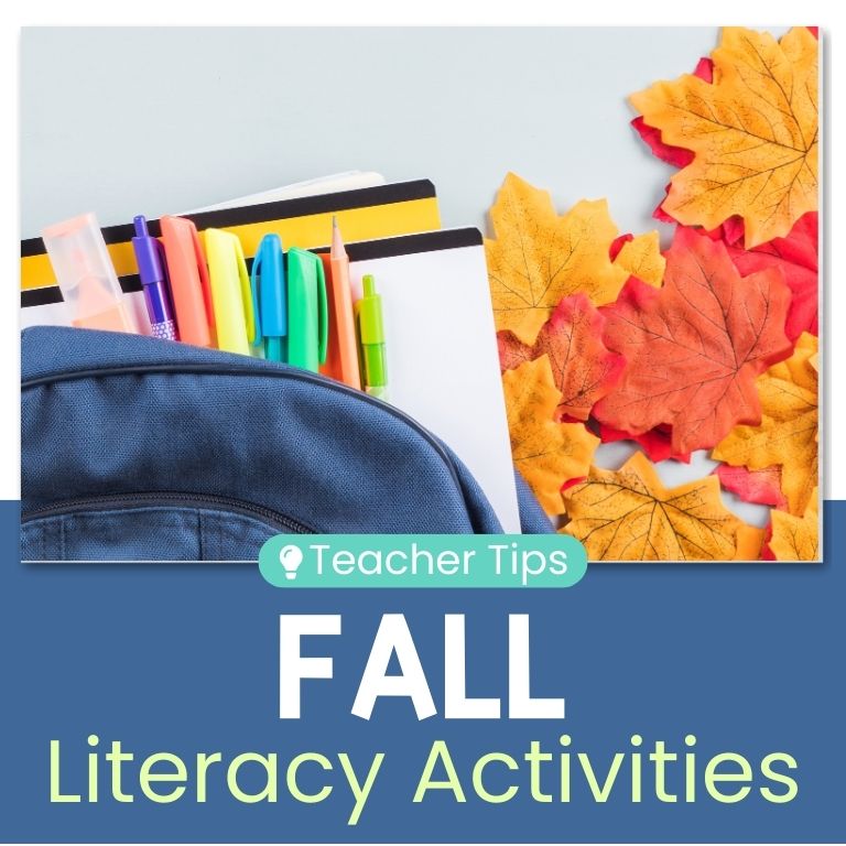 Fall Into Reading with These Easy and Fun Fall Literacy Activities