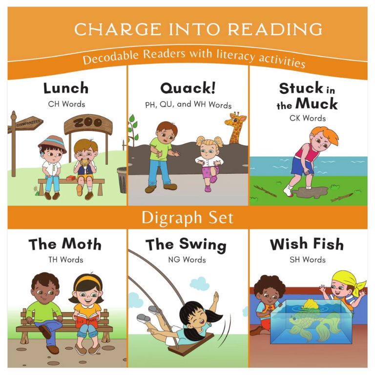 Charge Mommy Decodable Readers