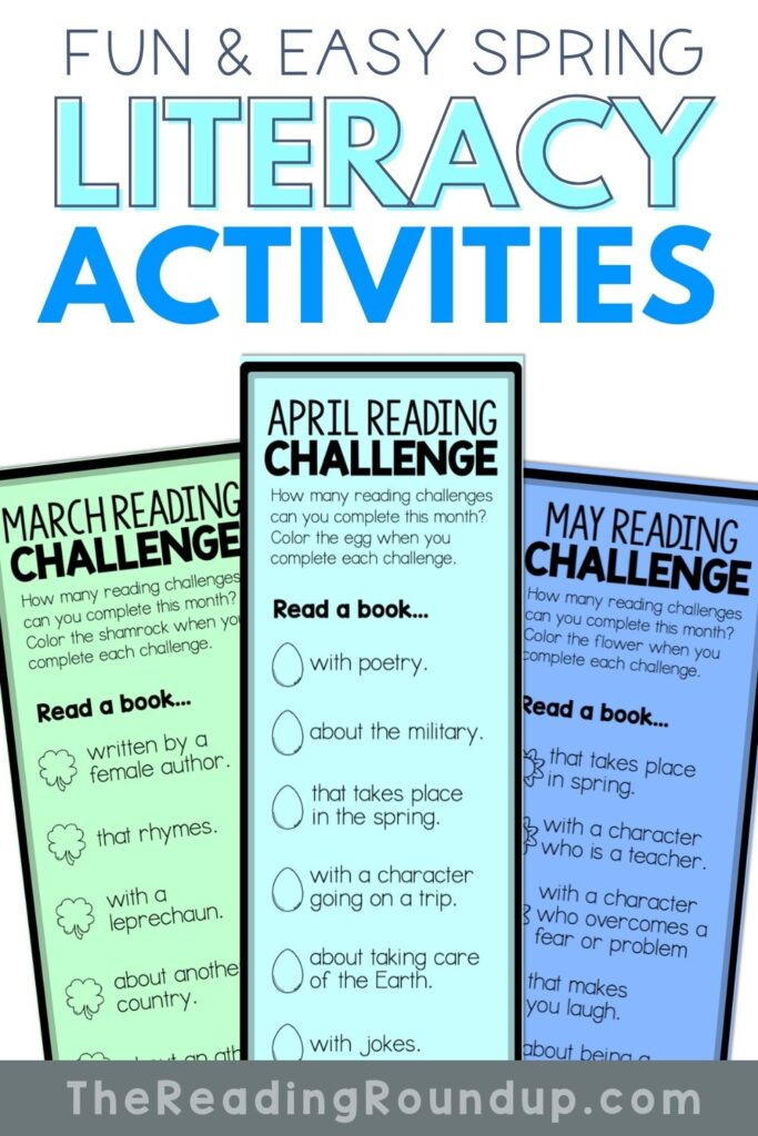 Spring Literacy Activities