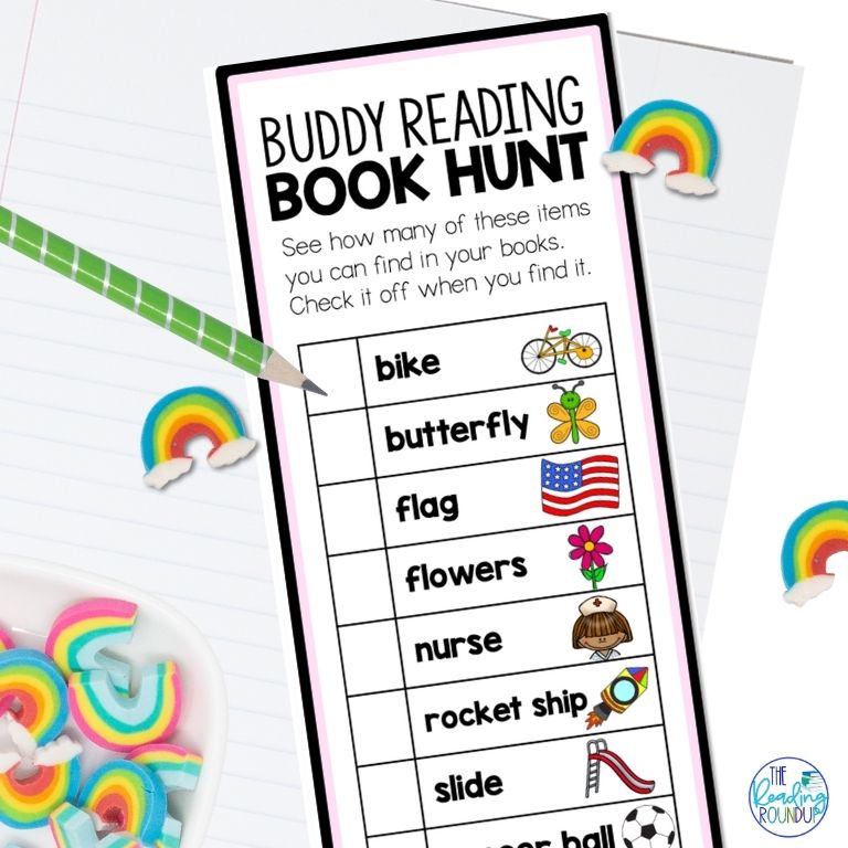 buddy reading spring book hunt
