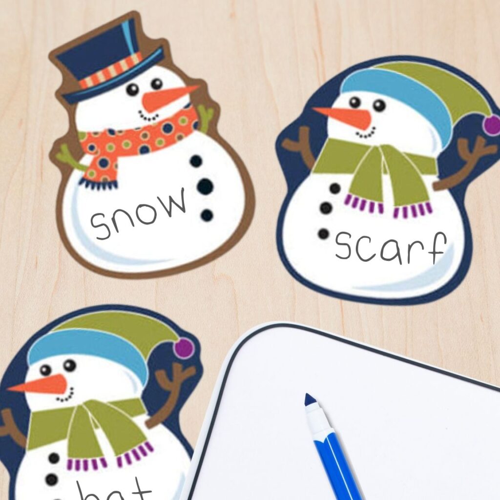 Low-prep winter literacy activities