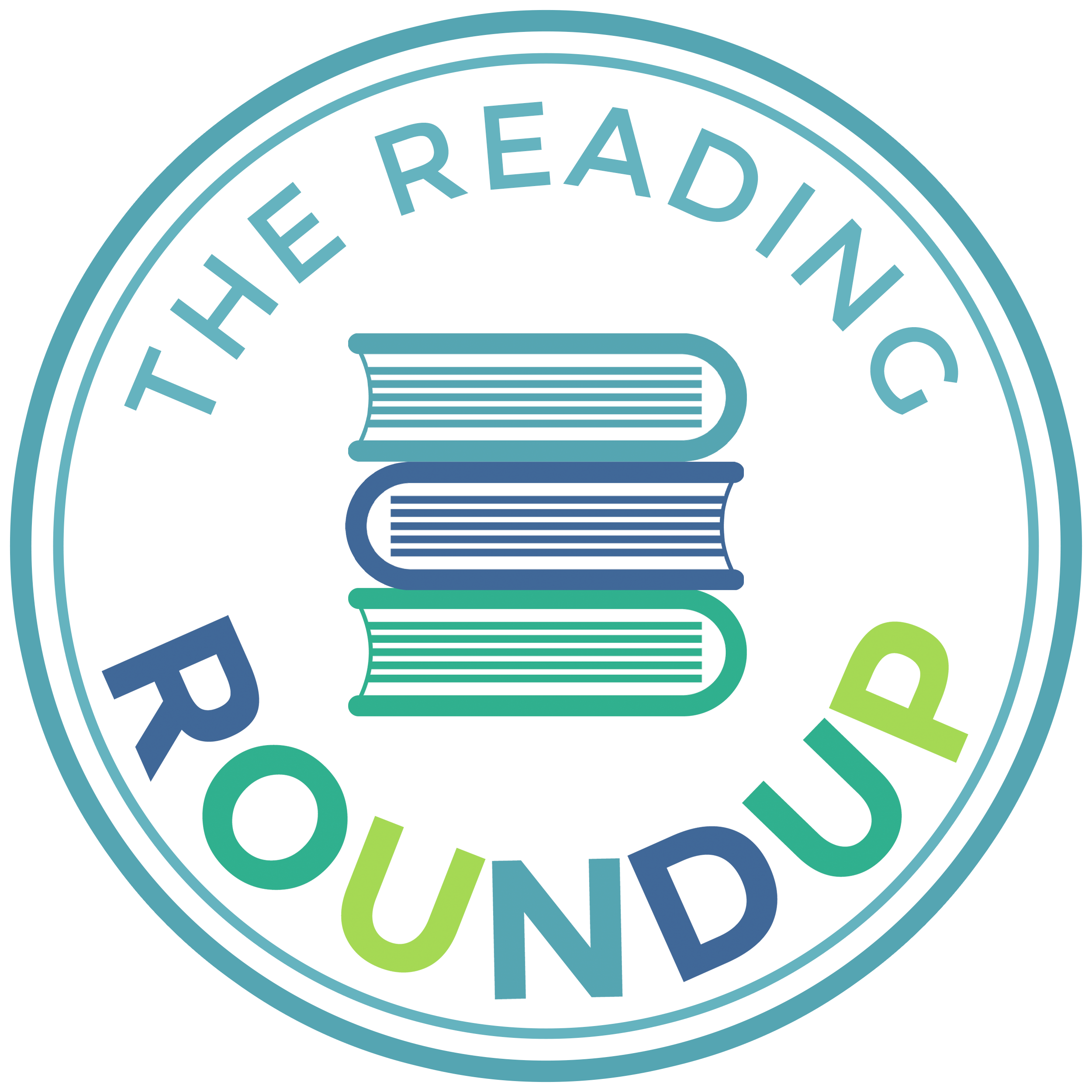 The Reading Roundup logo