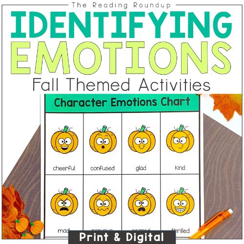 Fall Identifying Character Emotions Activities 1 Fall Identifying Character Emotions Activities