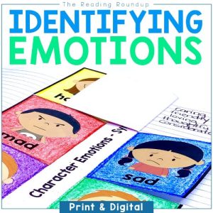 Identifying Character Emotions Activities