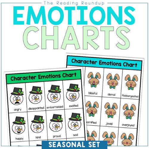 Monthly Character Emotions Charts 1 Monthly Character Emotions Charts