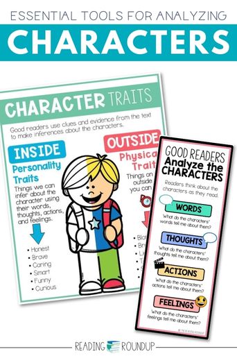 Analyzing Characters Pin